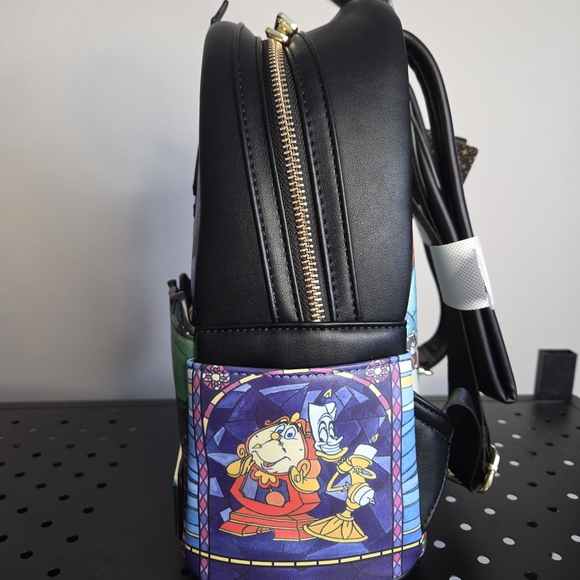 NWT Loungefly Disney Beauty And The Beast Backpack main image 11